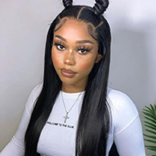 13x6 Lace Front Straight Human Hair Wig