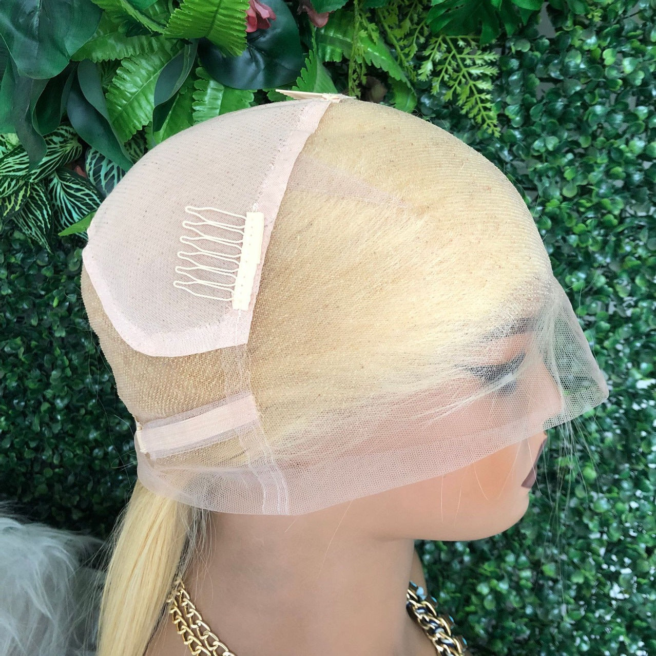 Full Lace 613 Wig Made With Human Hair 180 Density