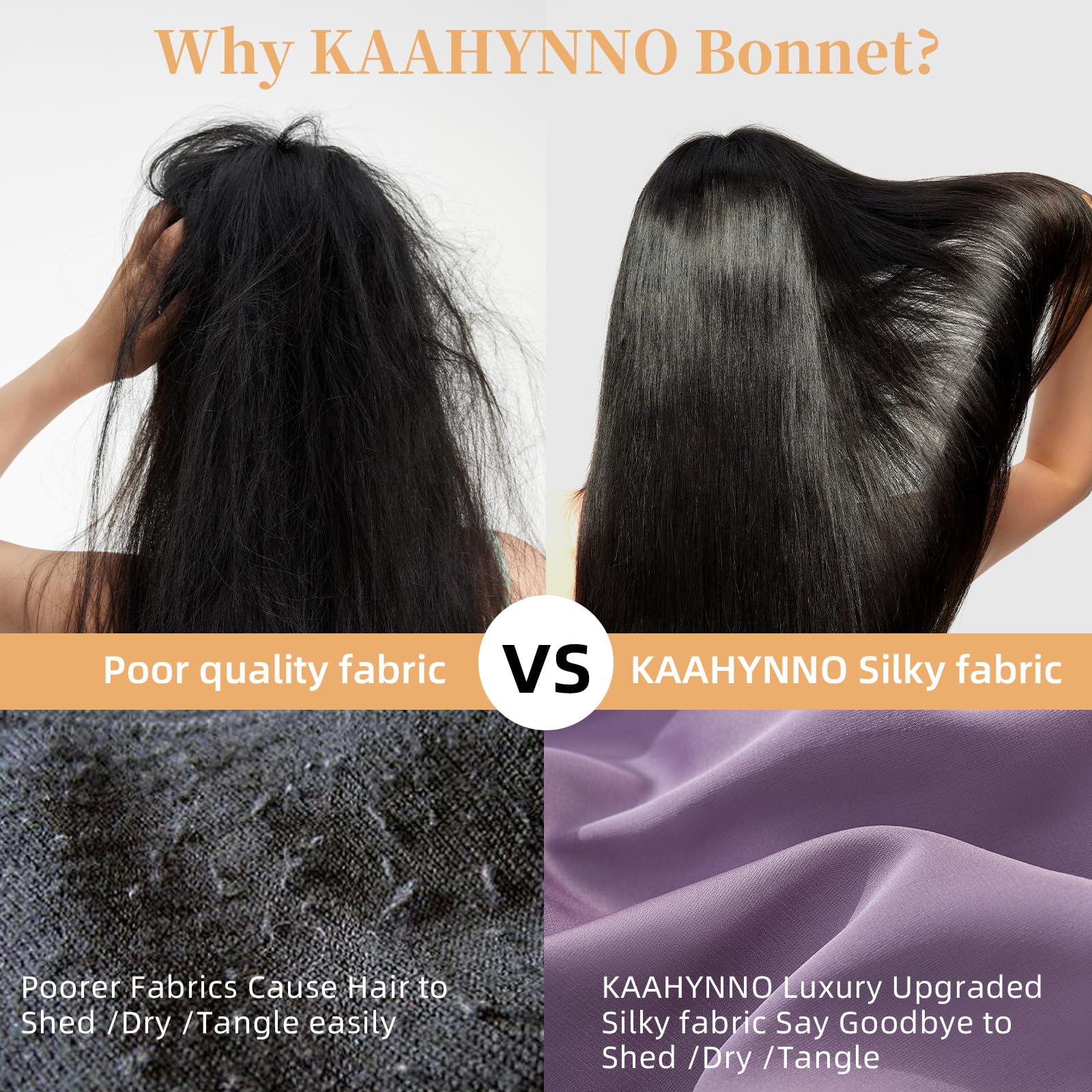 Silk Bonnet For Sleeping Women, Satin Hair Bonnet For Sleeping For Wavy Curly Natural Hair Women Men