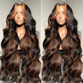 Gradient Color Big Wave Wig High-temperature Fiber