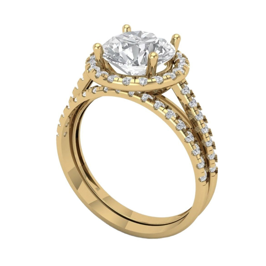 Gold Plated Classic Couple Rings