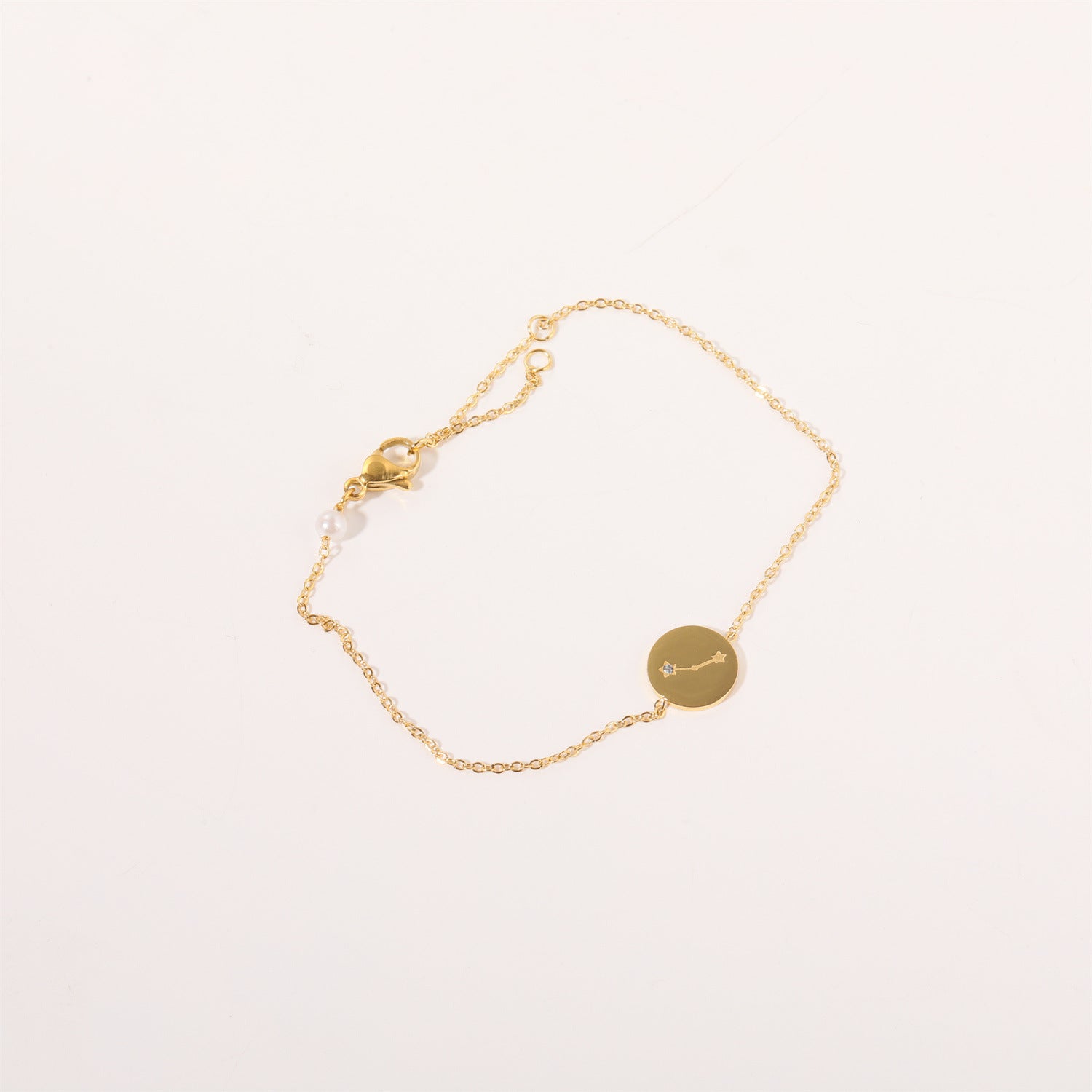 Inlaid Zircon Twelve Constellations Bracelets