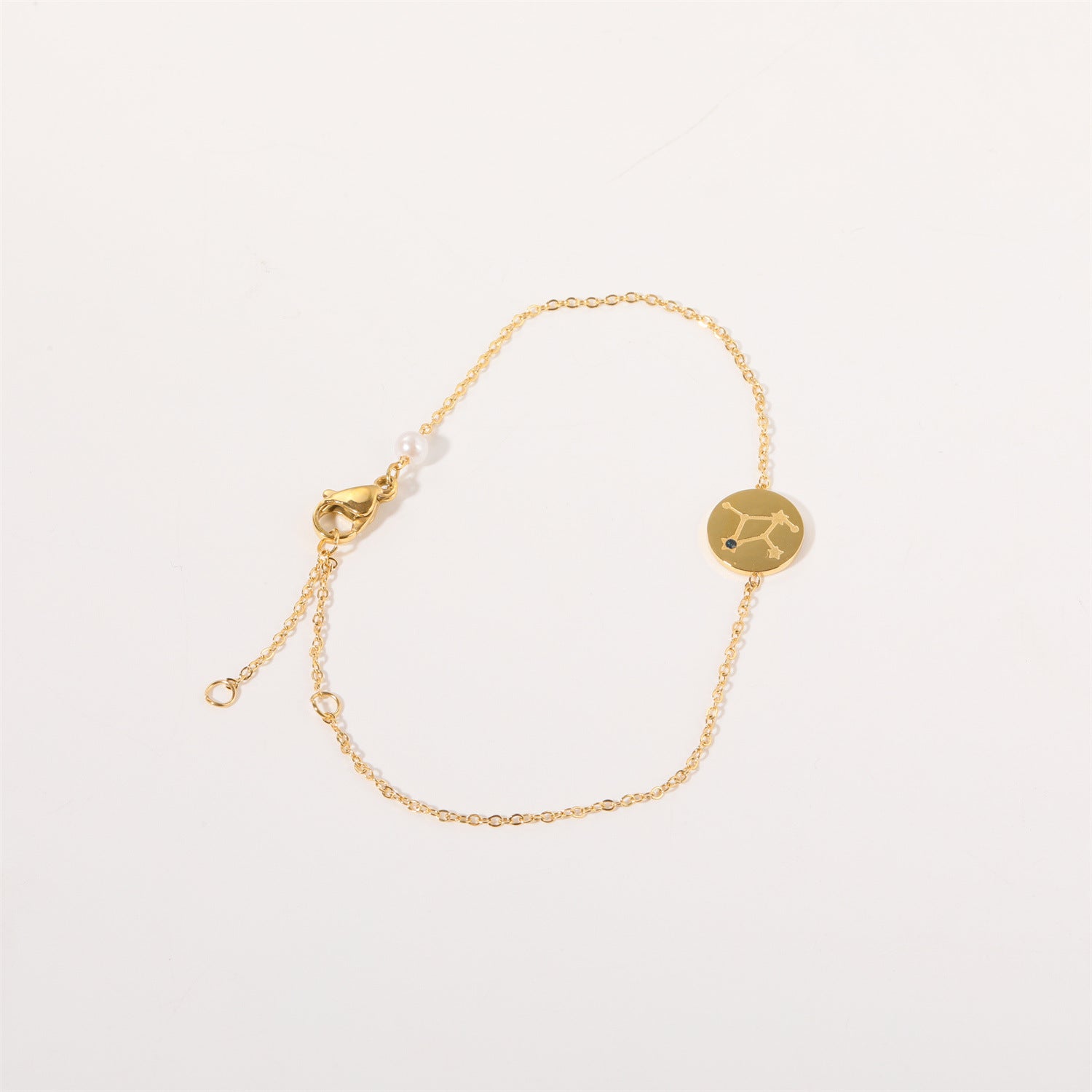 Inlaid Zircon Twelve Constellations Bracelets